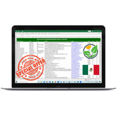 Base de Datos Agroexportadores México