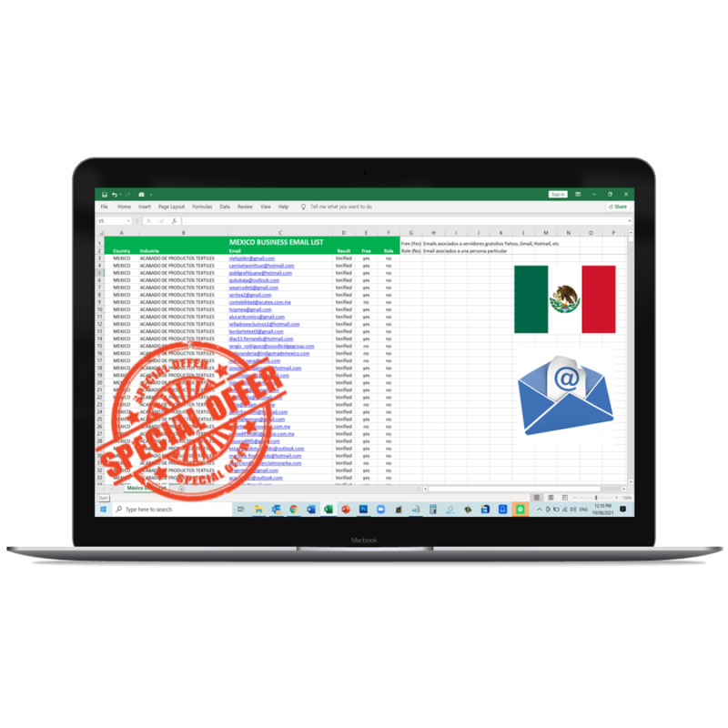 Emails de Empresas en México