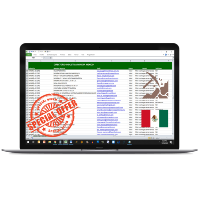 Base de Datos Empresas Mineras México