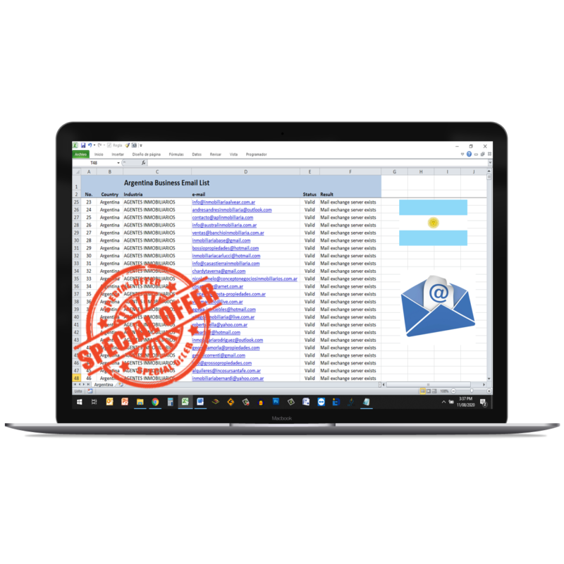 Emails de Empresas Argentina