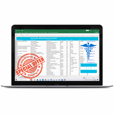 Base de Datos Médicos Especialistas Honduras